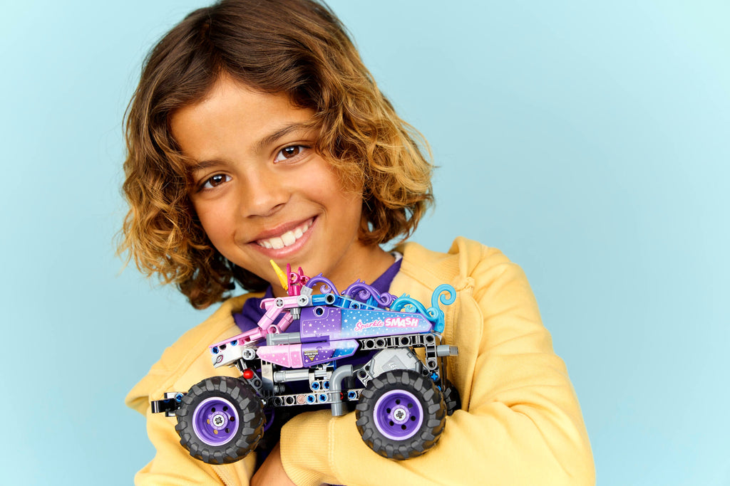 LEGO Technic Monster Jam Sparkle Smash Pull-Back Unicorn Truck 42220-Lego / Technic-Bricking Lebanon