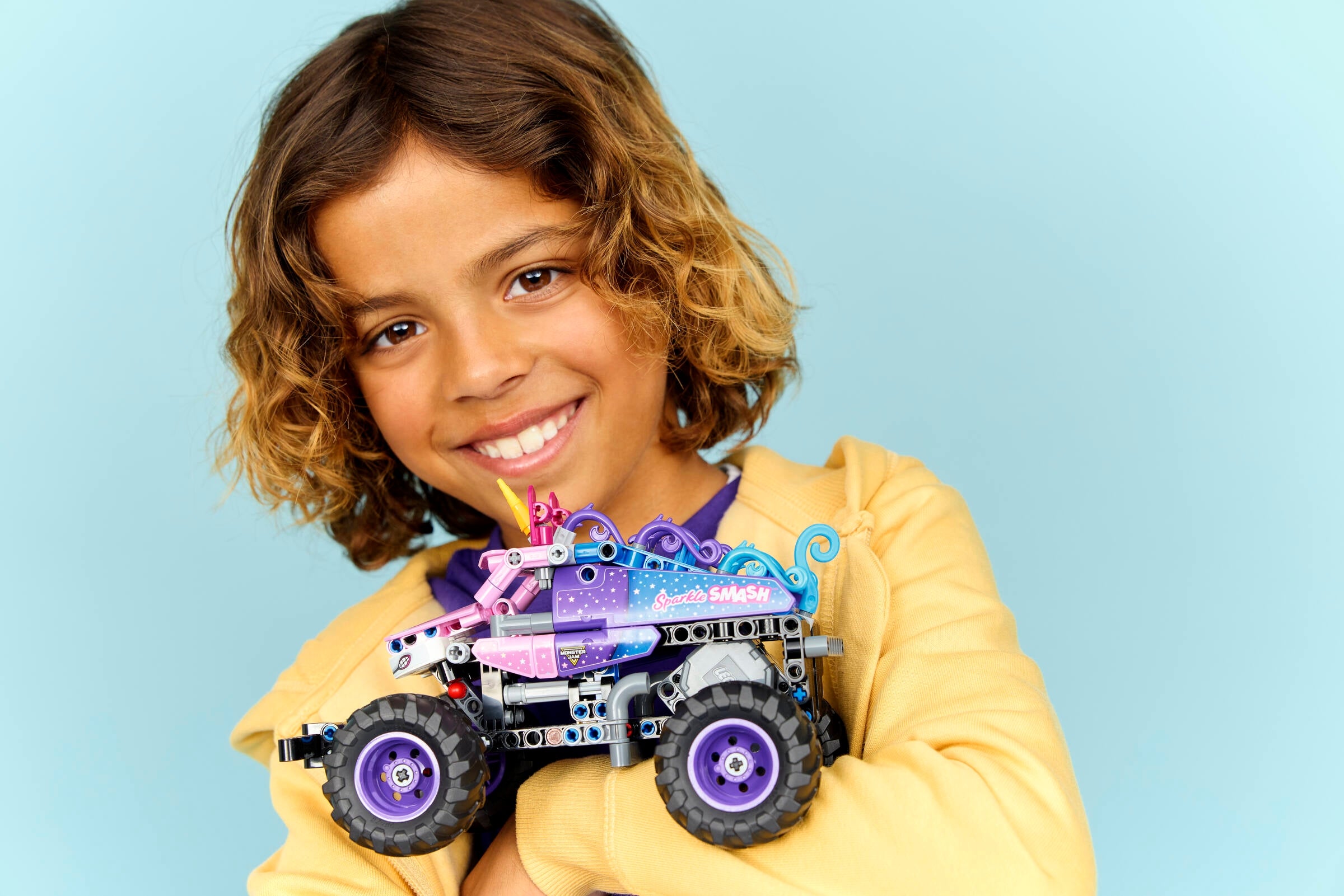 LEGO Technic Monster Jam Sparkle Smash Pull-Back Unicorn Truck 42220-Lego / Technic-Bricking Lebanon