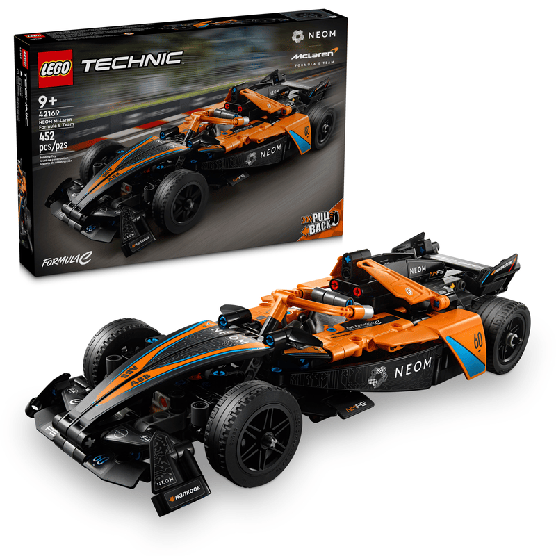 LEGO Technic NEOM McLaren Formula E Race Car Model Kit 42169-Bricking Lebanon