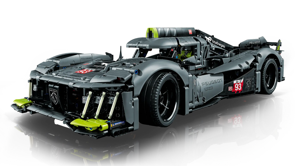 LEGO Technic PEUGEOT 9X8 24H Le Mans Hybrid Hypercar-Bricking Lebanon