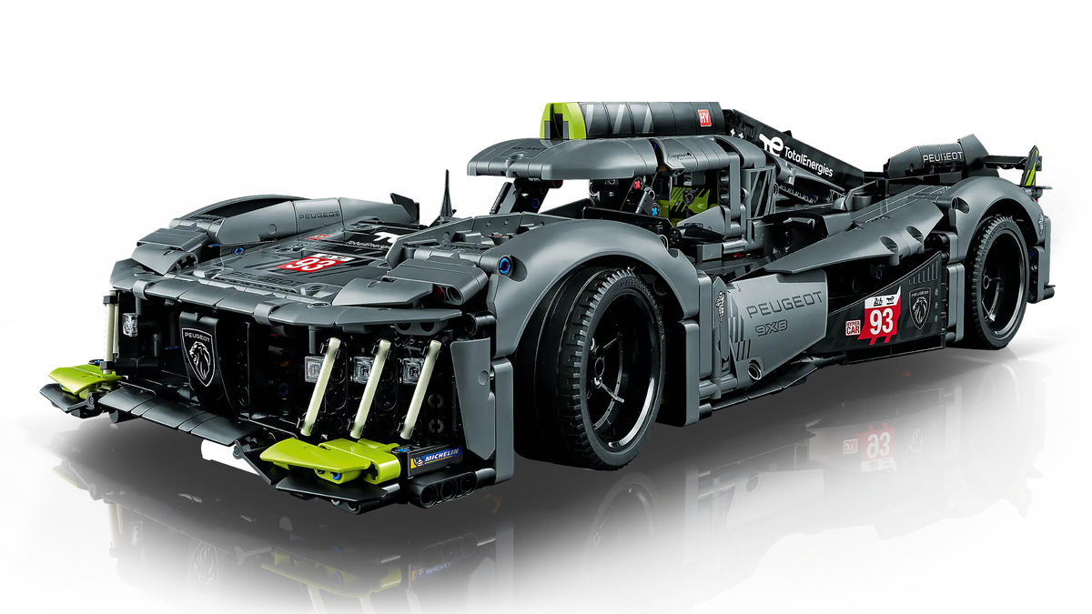 LEGO Technic PEUGEOT 9X8 24H Le Mans Hybrid Hypercar-Bricking Lebanon