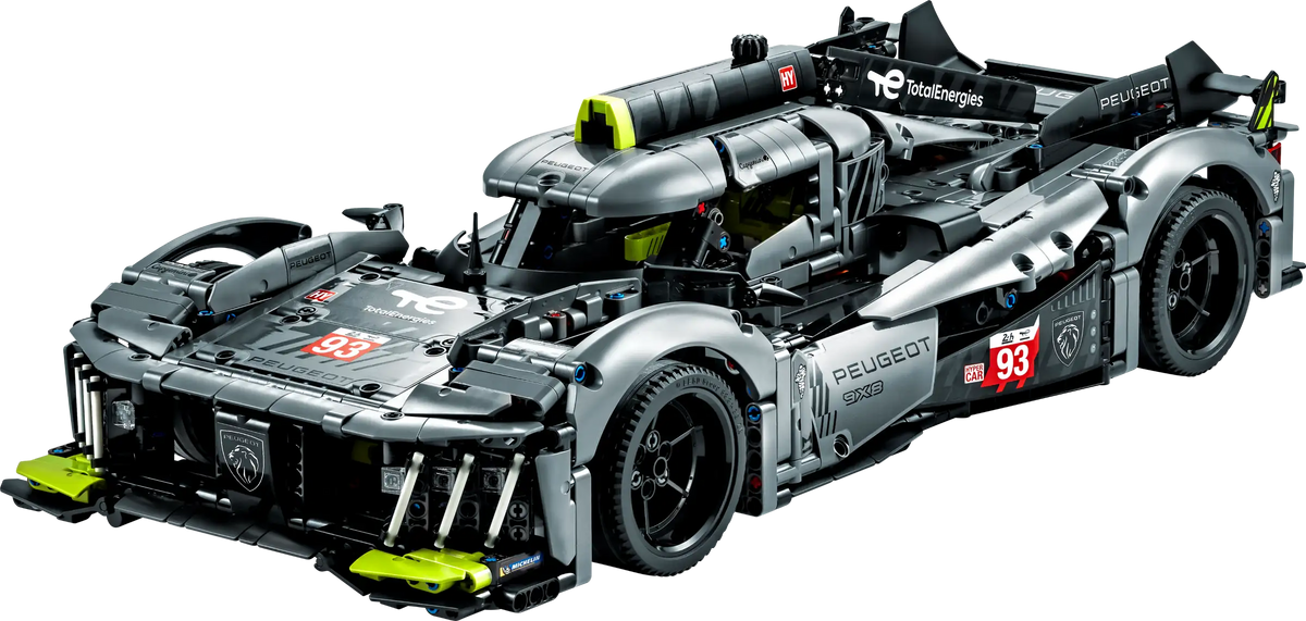 LEGO Technic PEUGEOT 9X8 24H Le Mans Hybrid Hypercar-Bricking Lebanon
