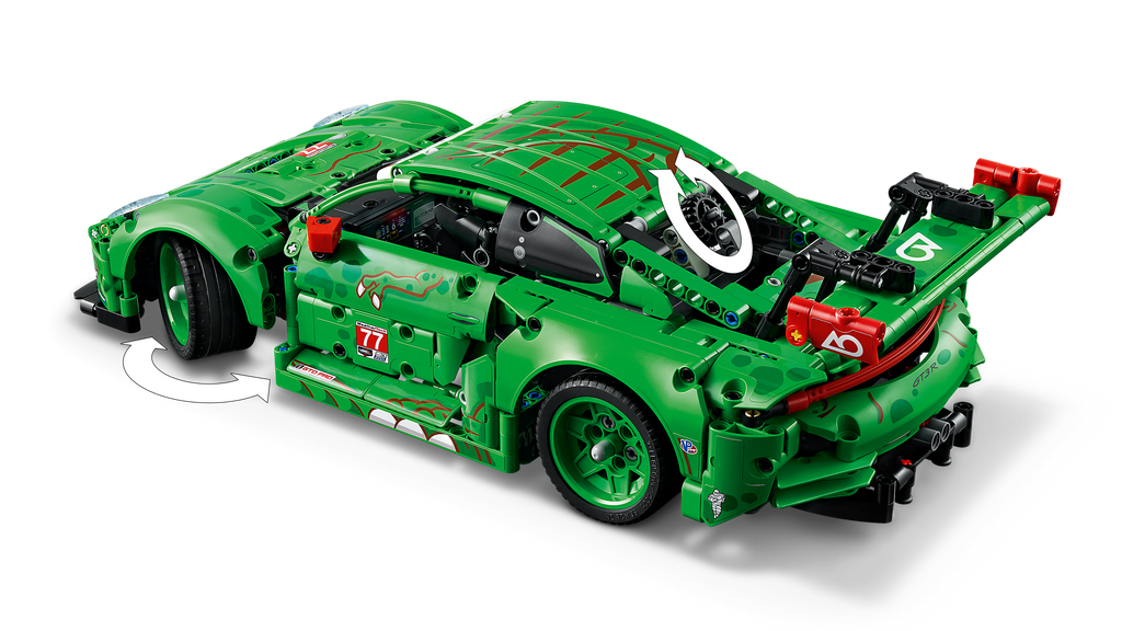 LEGO Technic Porsche 911 GT3 R REXY AO Racing Car-Lego / Technic-Bricking Lebanon