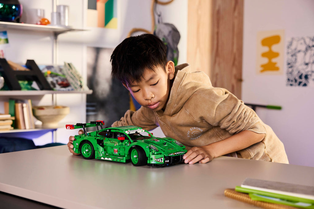 LEGO Technic Porsche 911 GT3 R REXY AO Racing Car-Lego / Technic-Bricking Lebanon