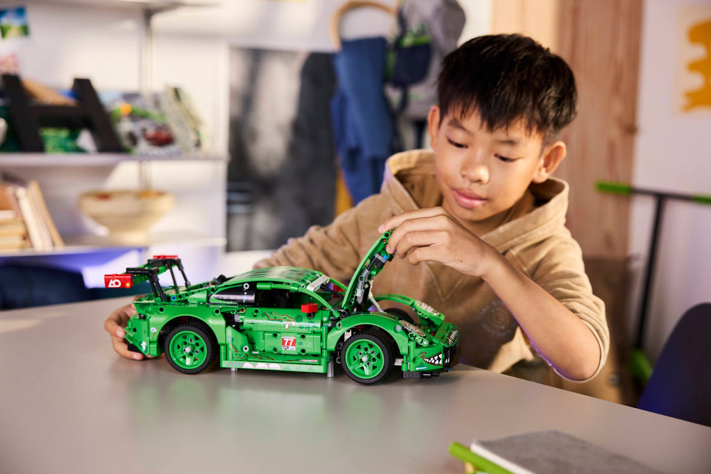 LEGO Technic Porsche 911 GT3 R REXY AO Racing Car-Lego / Technic-Bricking Lebanon