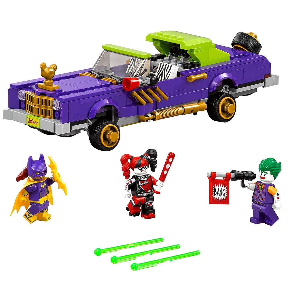 LEGO The Batman Movie The Joker Notorious Lowrider 70906 brick-built vehicle model