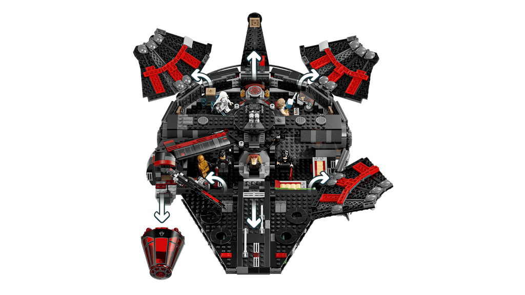 LEGO The Dark Falcon Star Wars Set 75389