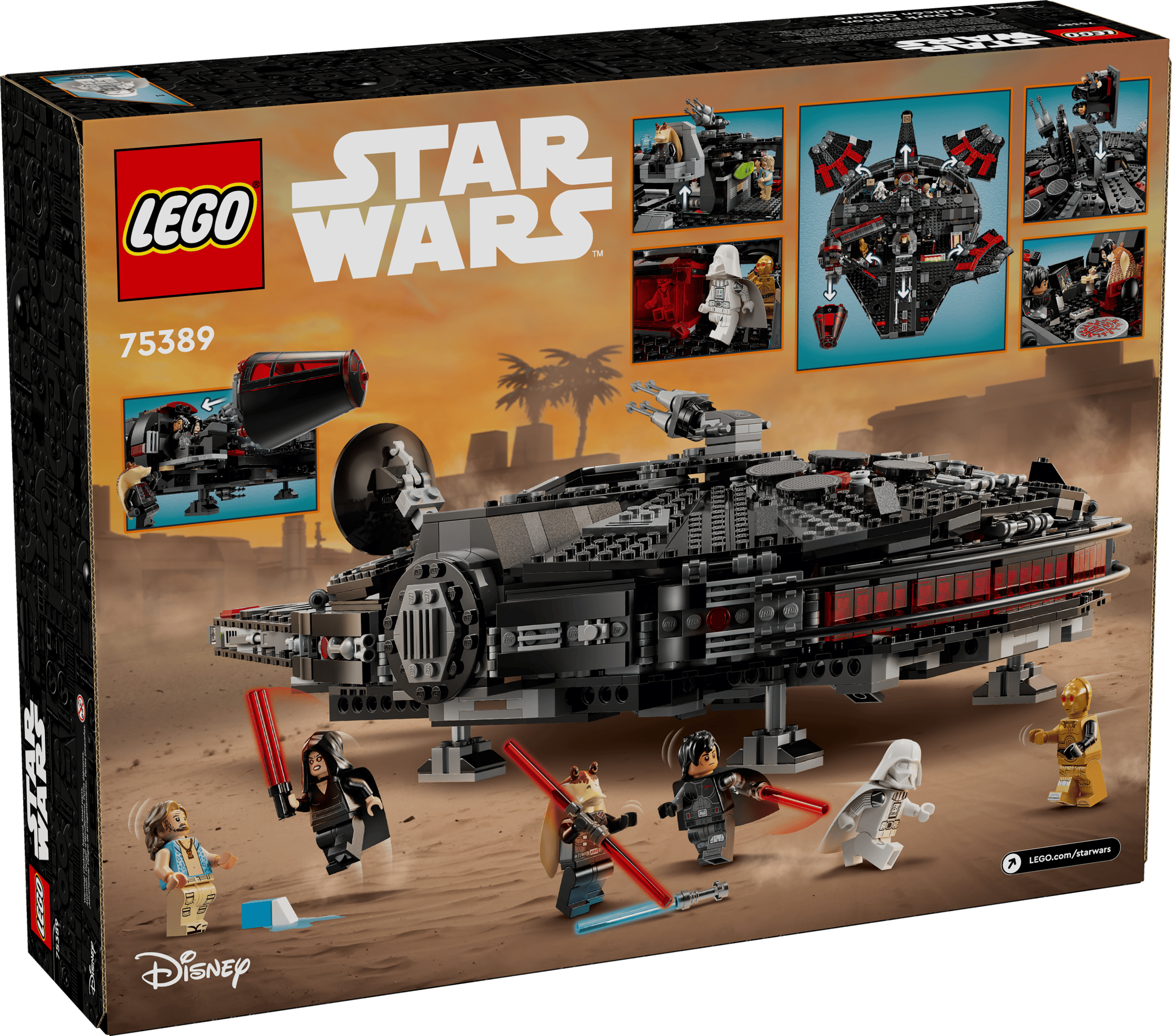 LEGO The Dark Falcon Star Wars Set 75389