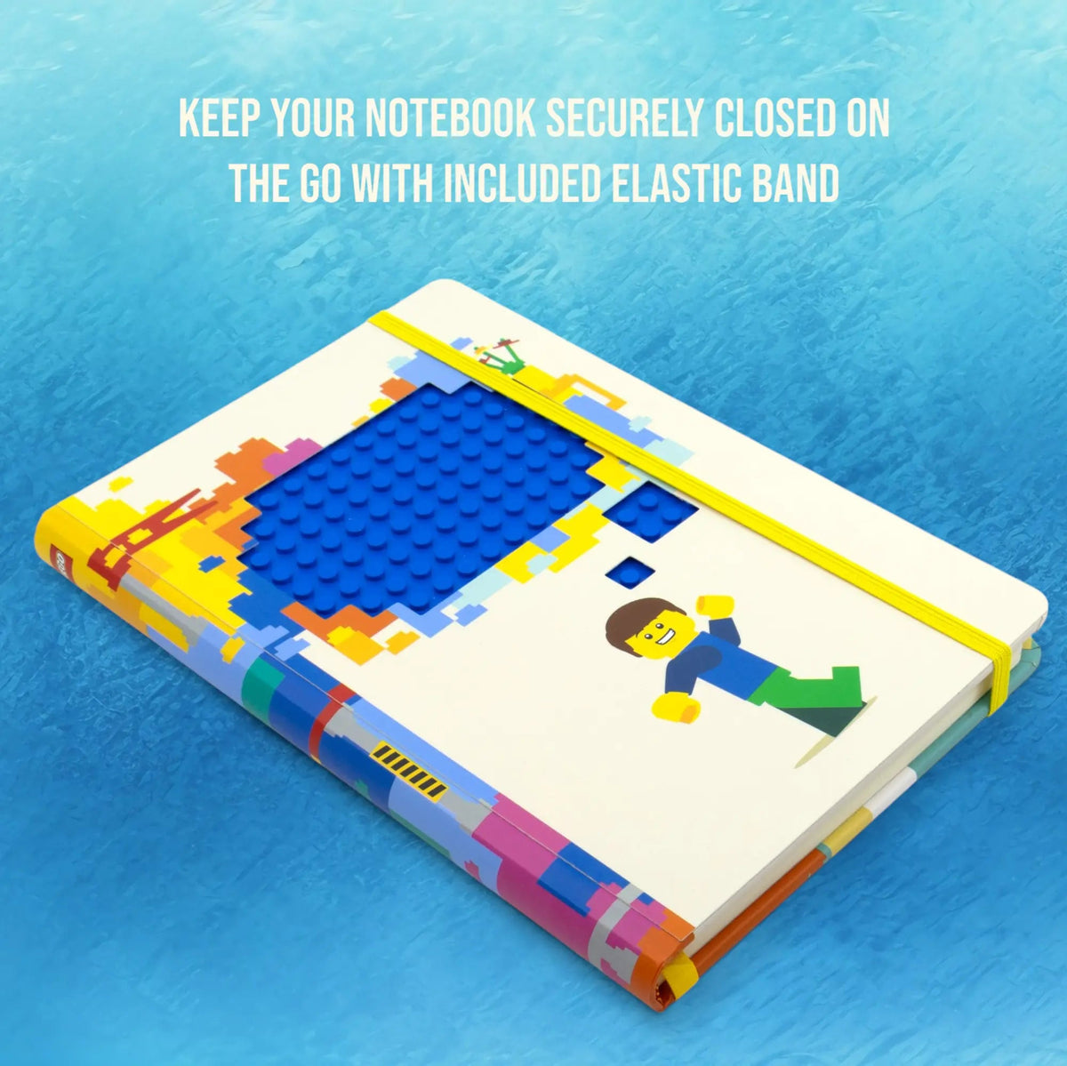 LEGO Thoughts Reclaim and Recycle Dotted Notebook with Gel Pen 53501-Bricking Lebanon