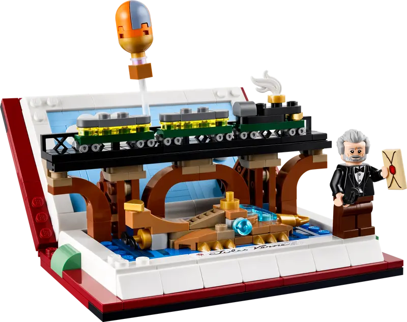LEGO Tribute to Jules Verne's Books (Limited Edition) 40690-Bricking Lebanon
