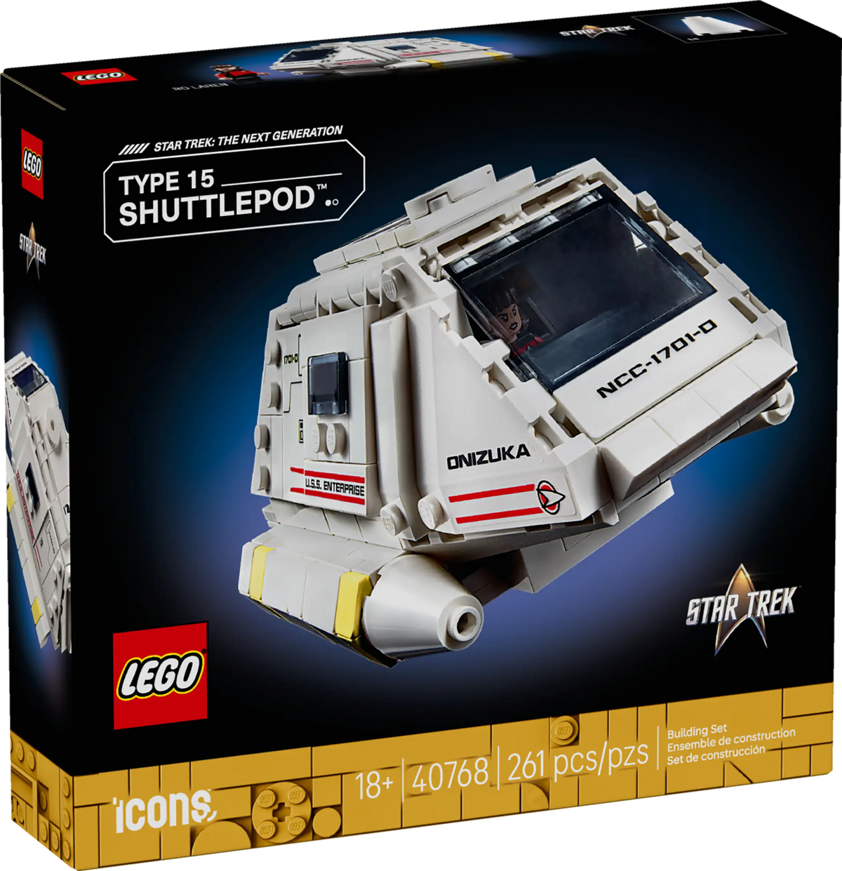 LEGO Type 15 Shuttlepod (Star Trek) 40768-Bricking Lebanon