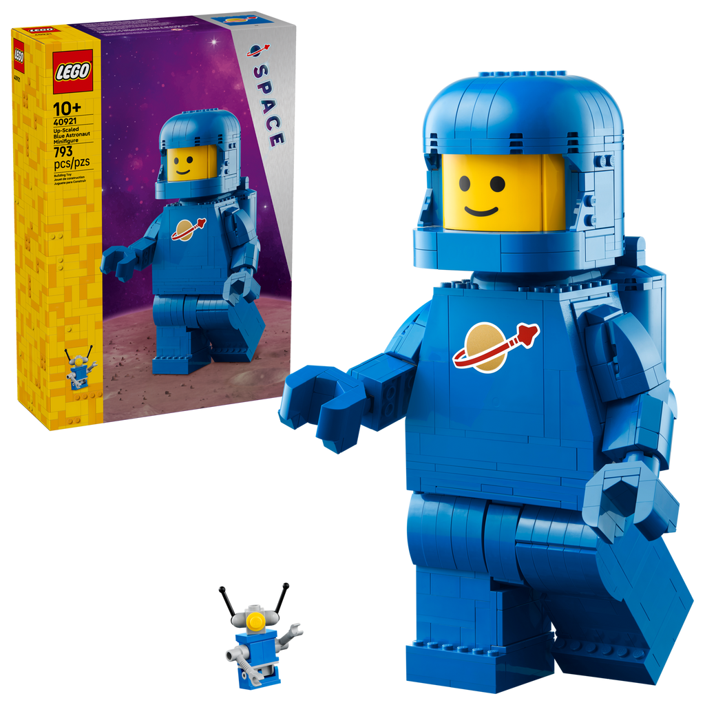 LEGO Up Scaled Blue Astronaut Minifigure 40921-Bricking Lebanon