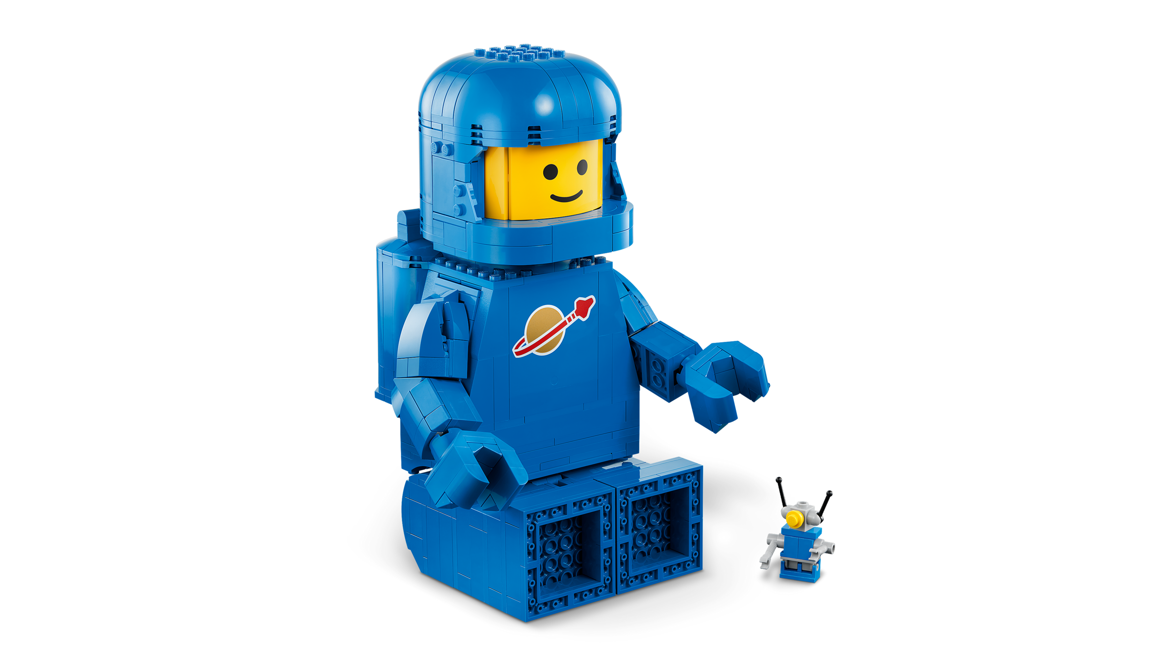 LEGO Up-Scaled Blue Astronaut Minifigure Building Set 40921-40921-Bricking Lebanon