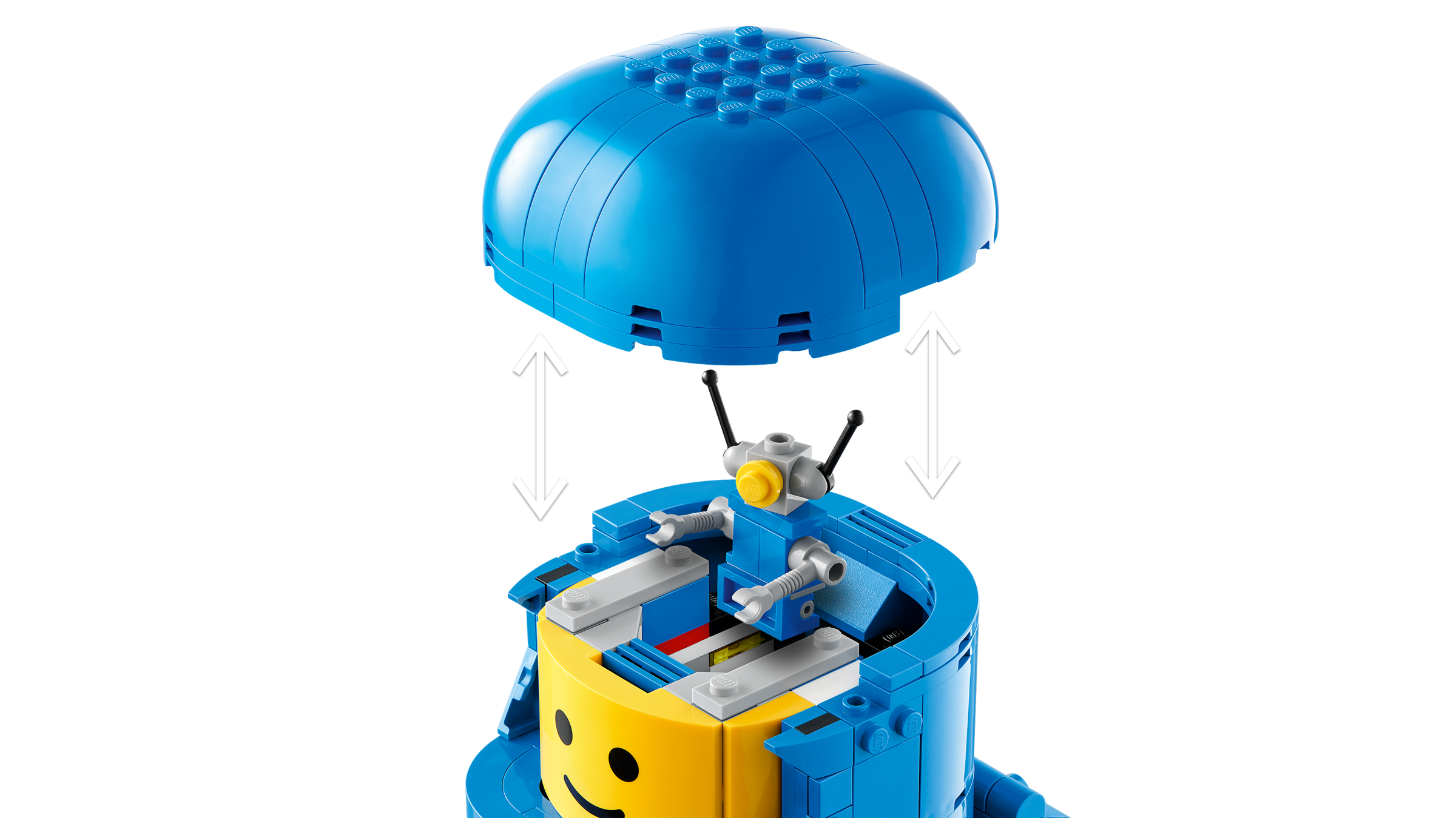 LEGO Up-Scaled Blue Astronaut Minifigure Building Set 40921-40921-Bricking Lebanon