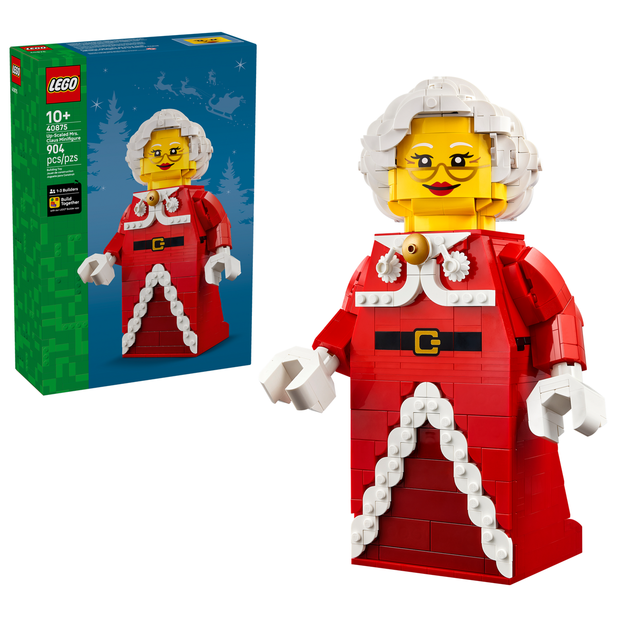LEGO Up-Scaled Mrs. Claus Minifigure 40875-Bricking Lebanon
