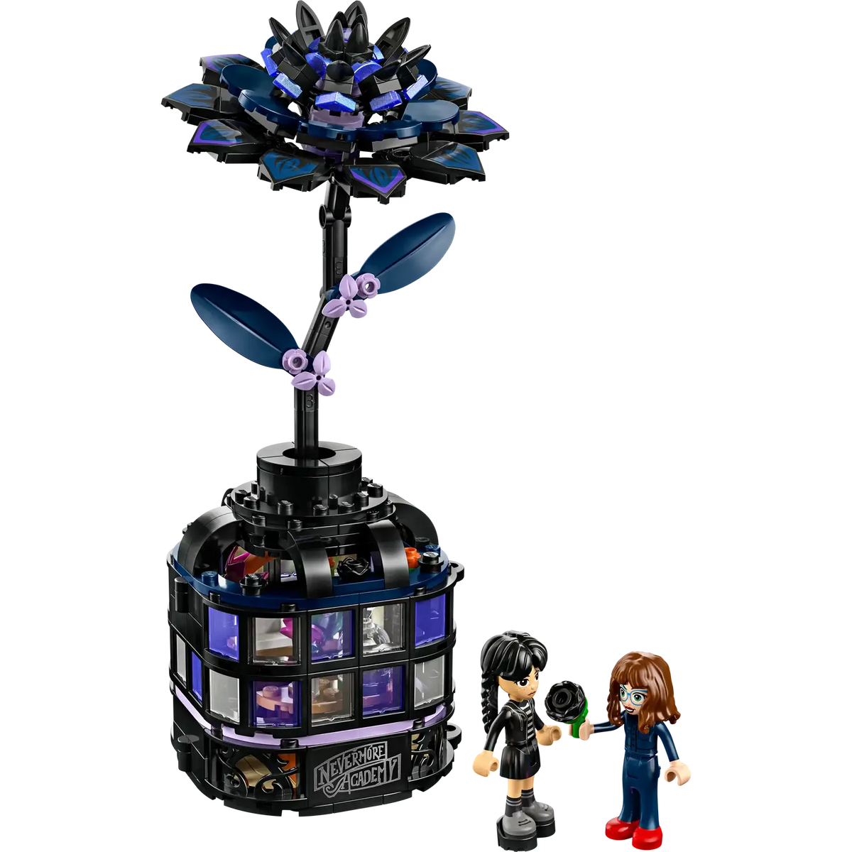 LEGO Wednesday Black Dahlia Flower 76784-Bricking Lebanon