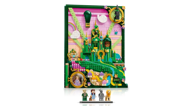 LEGO Wicked Emerald City Wall Art 75685-Bricking Lebanon