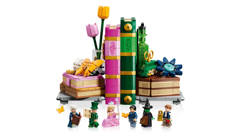 LEGO Wicked Glinda & Elphaba Bookends 75691-Bricking Lebanon