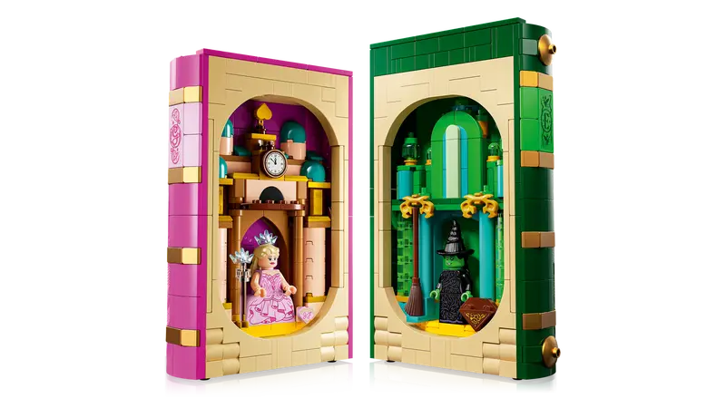 LEGO Wicked Glinda & Elphaba Bookends 75691-Bricking Lebanon