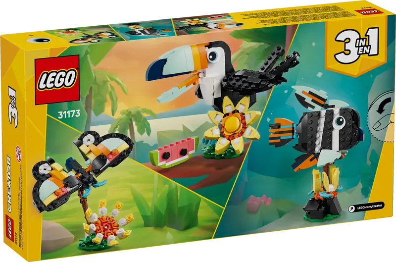 LEGO Wild Animals: Tropical Toucan 31173-Bricking Lebanon
