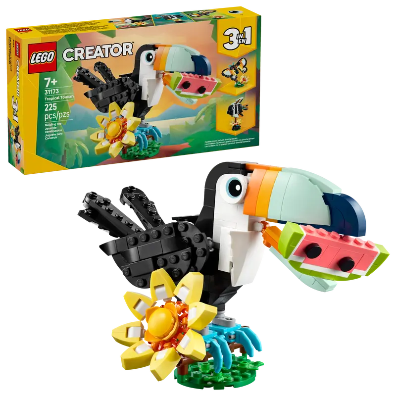 LEGO Wild Animals: Tropical Toucan 31173-Bricking Lebanon