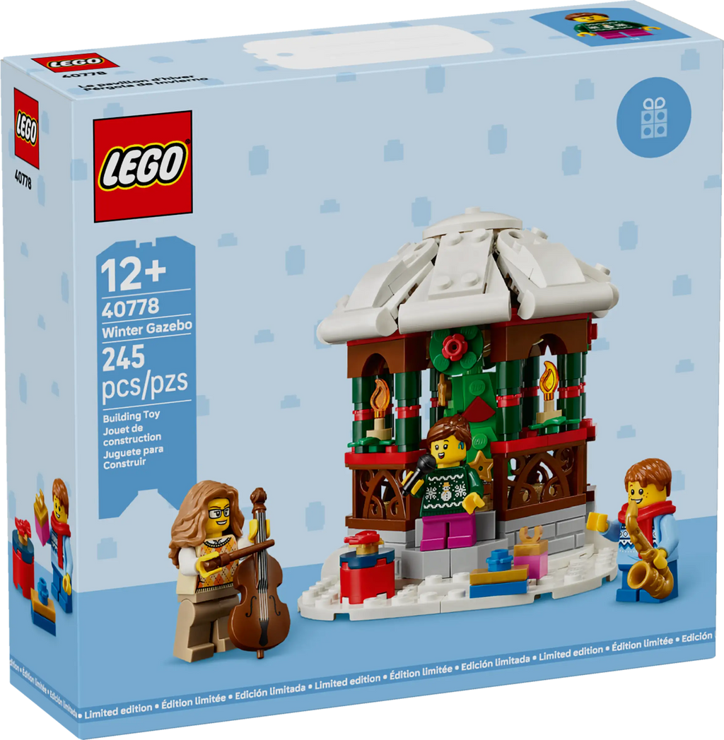 LEGO Winter Gazebo-Lego-Bricking Lebanon