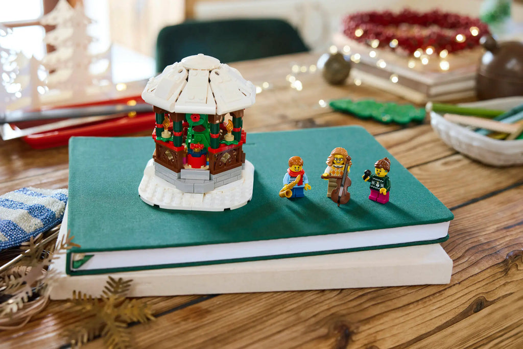 LEGO Winter Gazebo-Lego-Bricking Lebanon