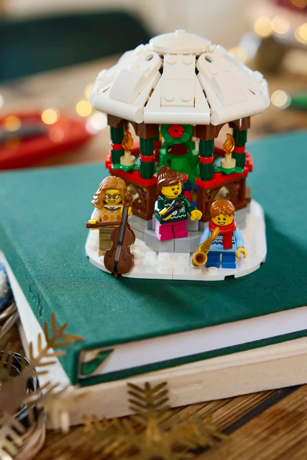 LEGO Winter Gazebo-Lego-Bricking Lebanon