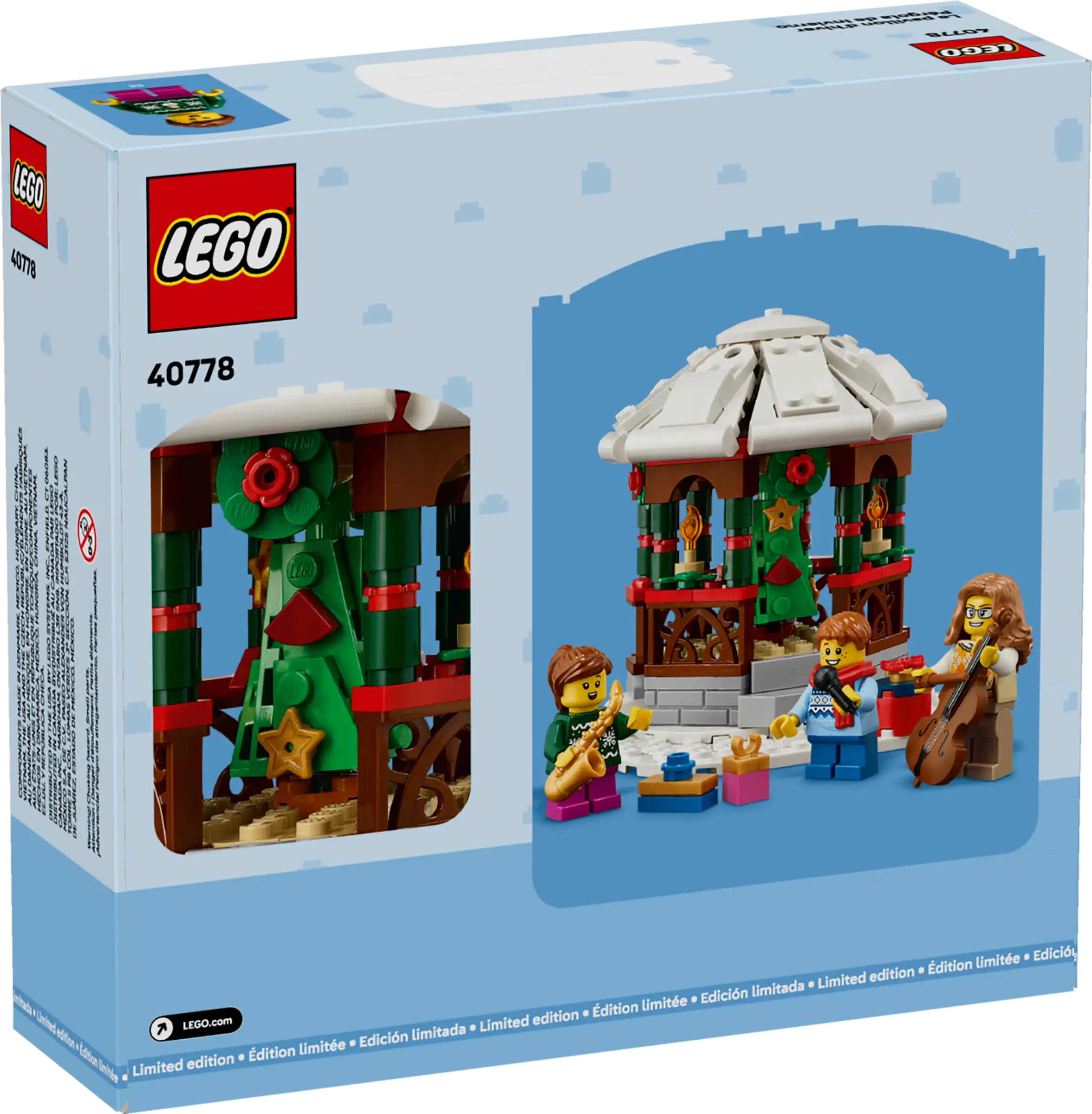 LEGO Winter Gazebo-Lego-Bricking Lebanon