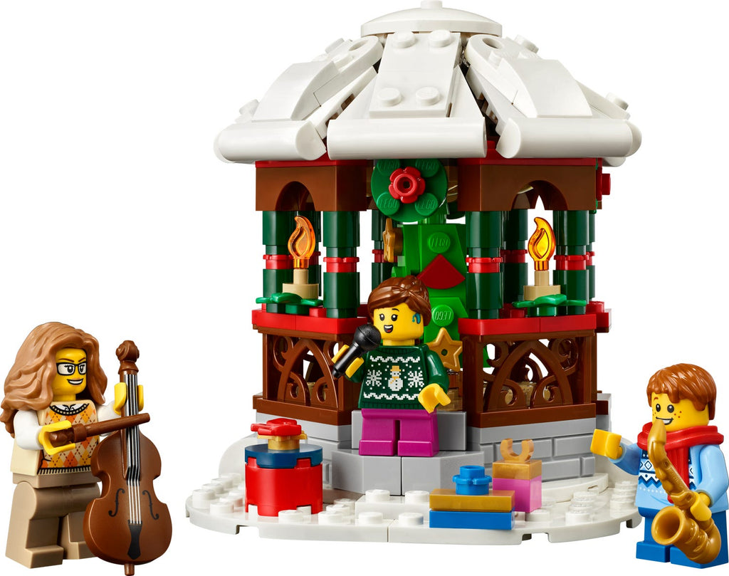 LEGO Winter Gazebo-Lego-Bricking Lebanon