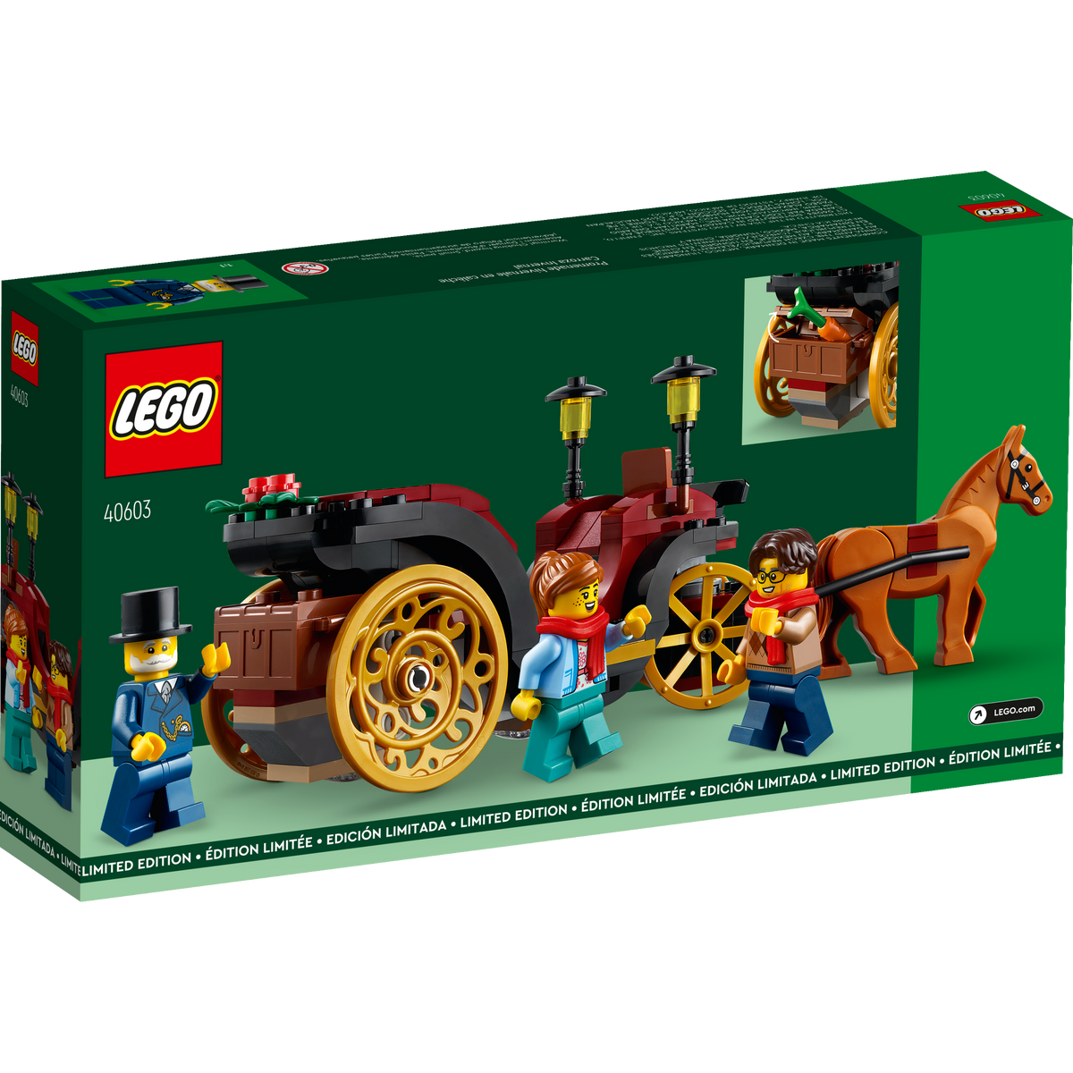 LEGO Wintertime Carriage Ride 40603-Bricking Lebanon