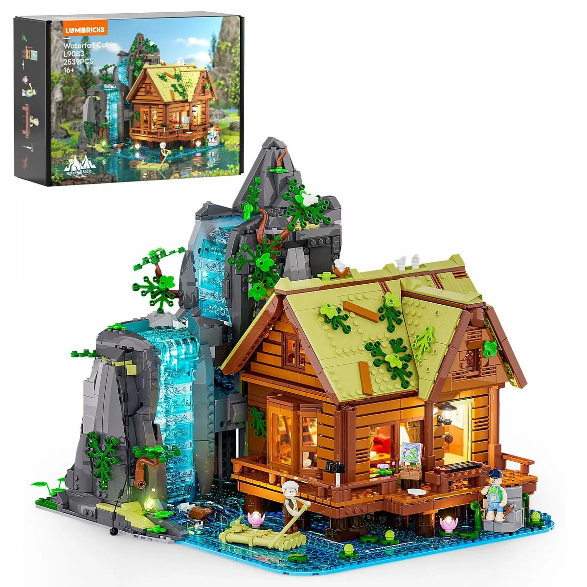 Lumibricks Waterfall Cabin L9083