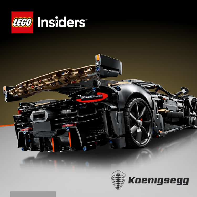 Lego Technic Koenigsegg Sadair's Spear Megacar 42232