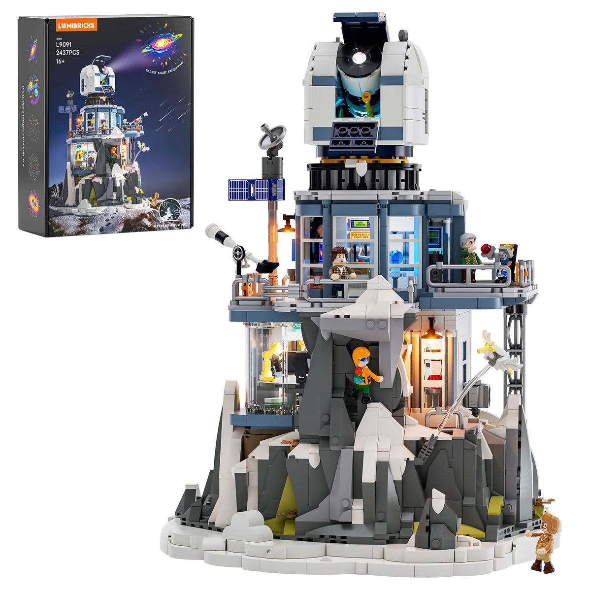 Lumibricks Alpine Observatory L9091-Bricking Lebanon
