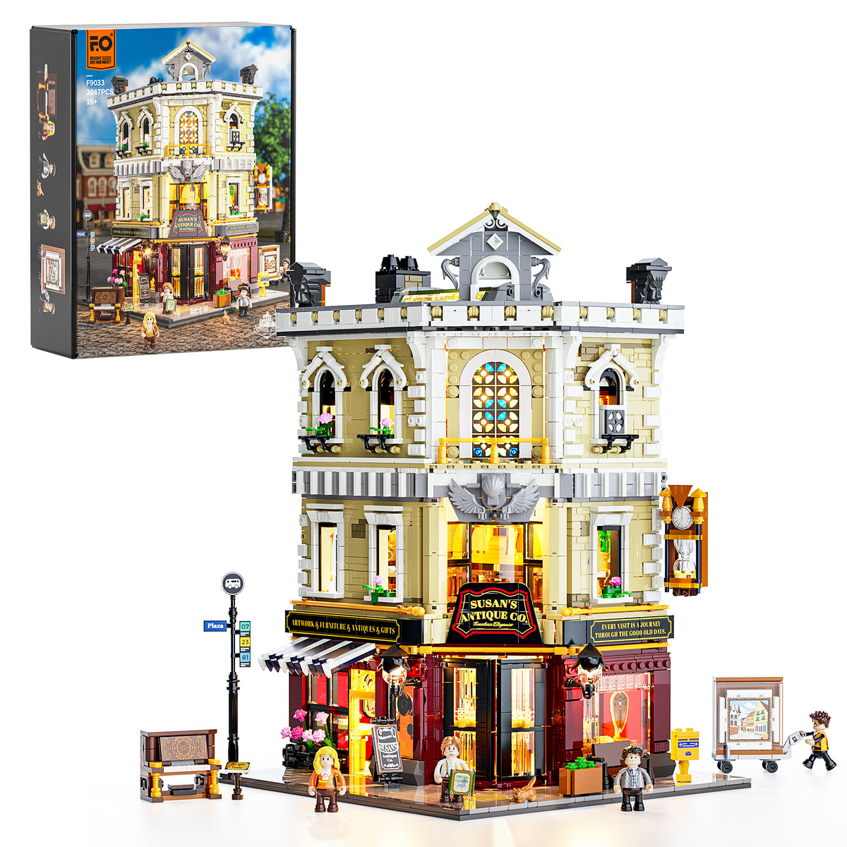 Lumibricks Antique Store F9033-Bricking Lebanon