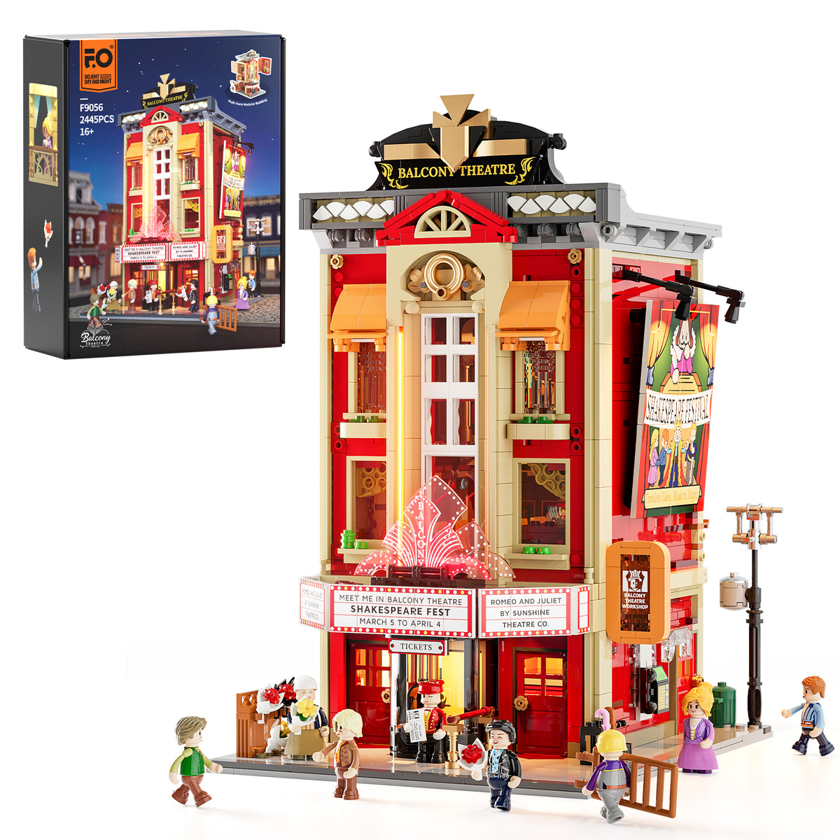 Lumibricks Balcony Theatre F9056-Bricking Lebanon