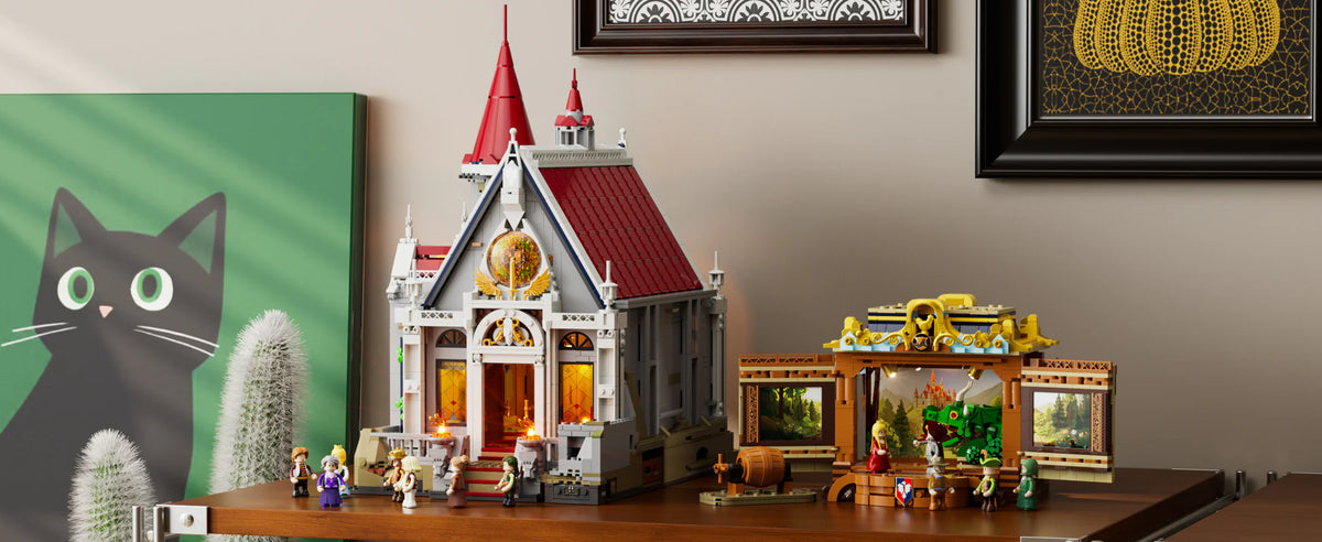 Lumibricks Castle Banquet Hall L9071-Bricking Lebanon