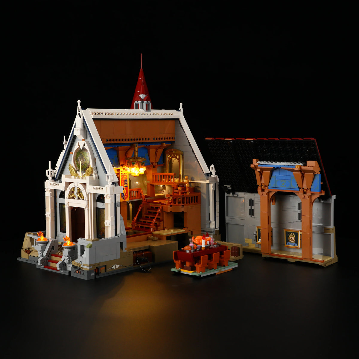 Lumibricks Castle Banquet Hall L9071-Bricking Lebanon