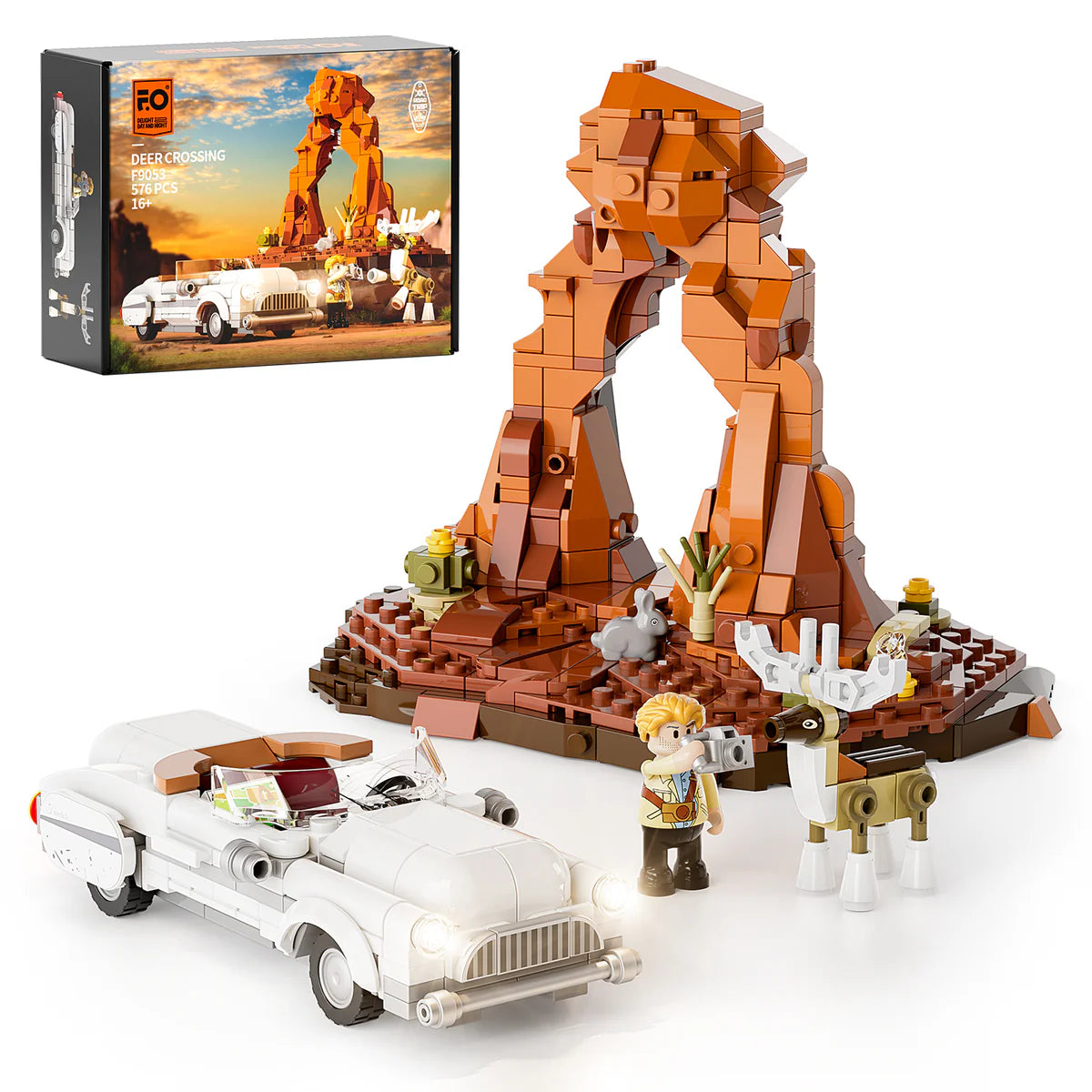 Lumibricks Deer Crossing F9053-Bricking Lebanon