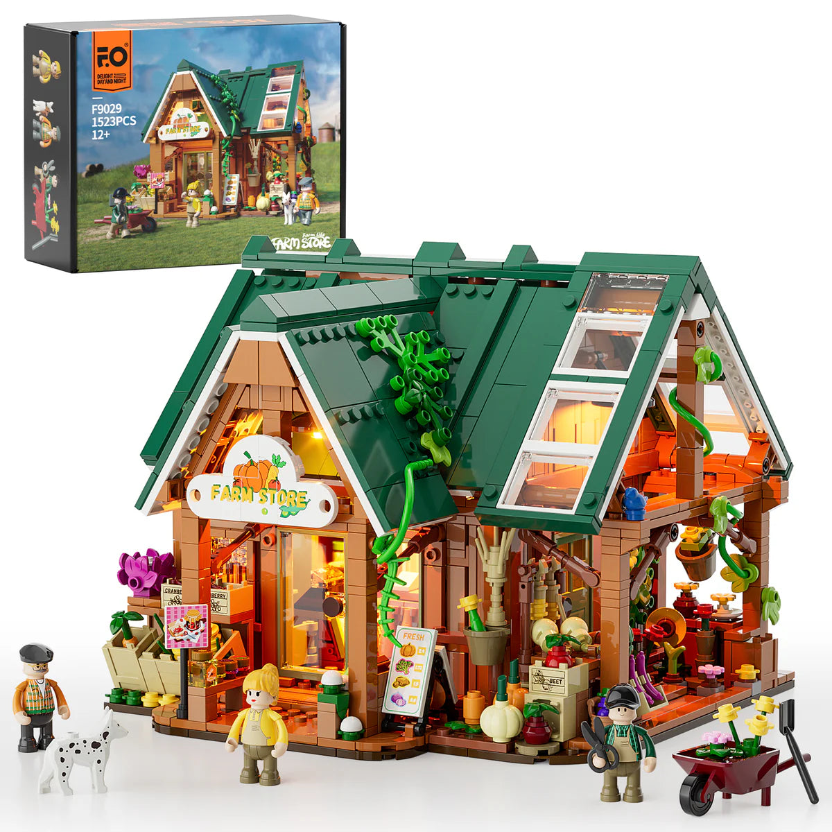 Lumibricks Farm Store F9029-Bricking Lebanon