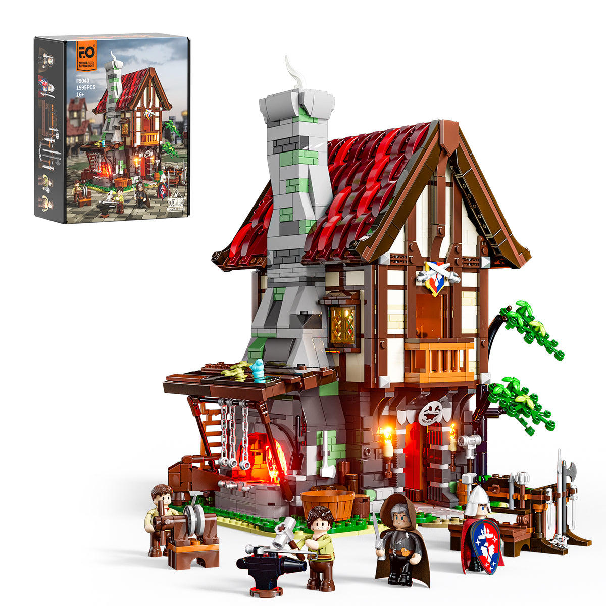 Lumibricks Forge House F9040-Bricking Lebanon