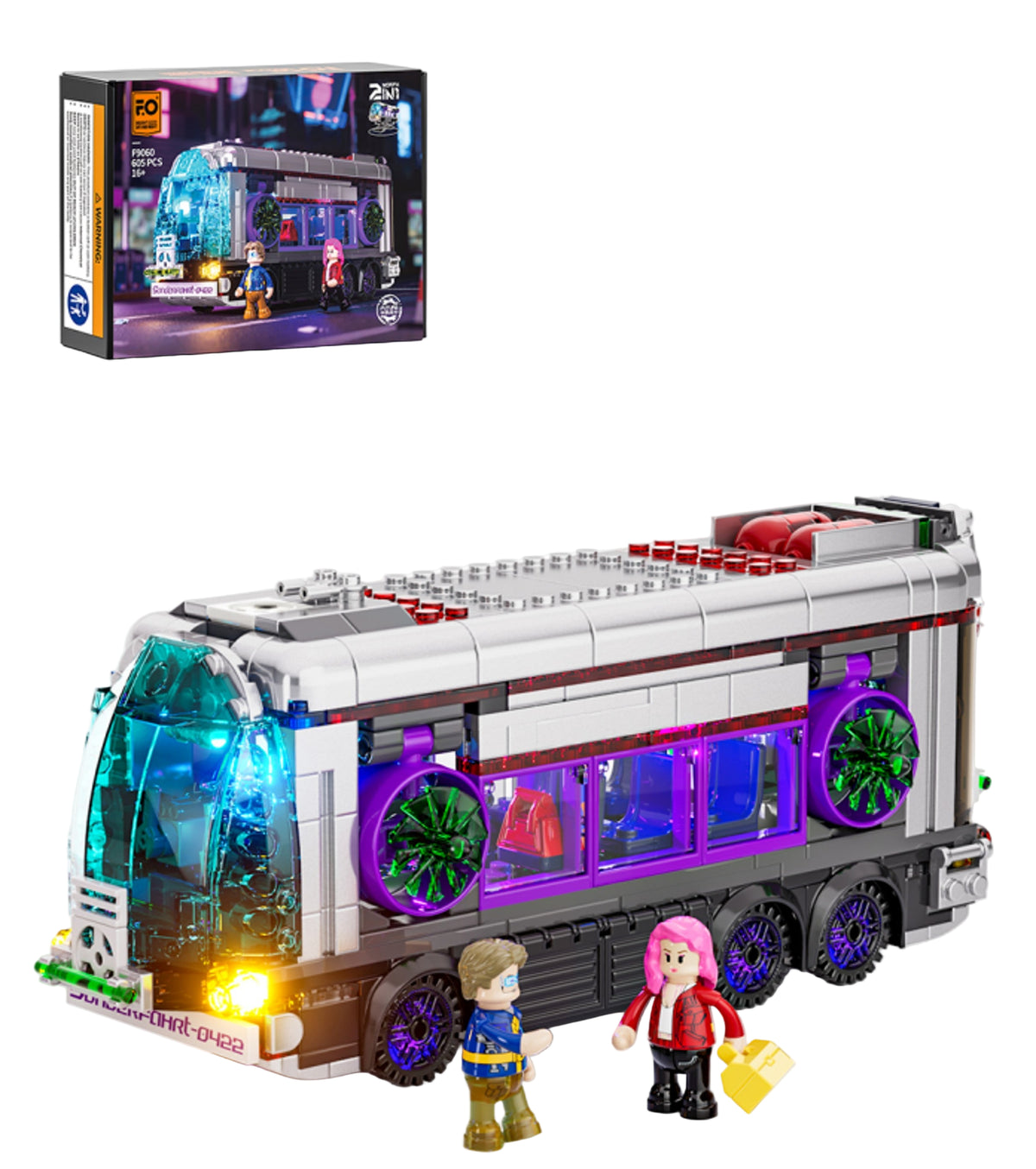 Lumibricks Future Bus F9060-Bricking Lebanon