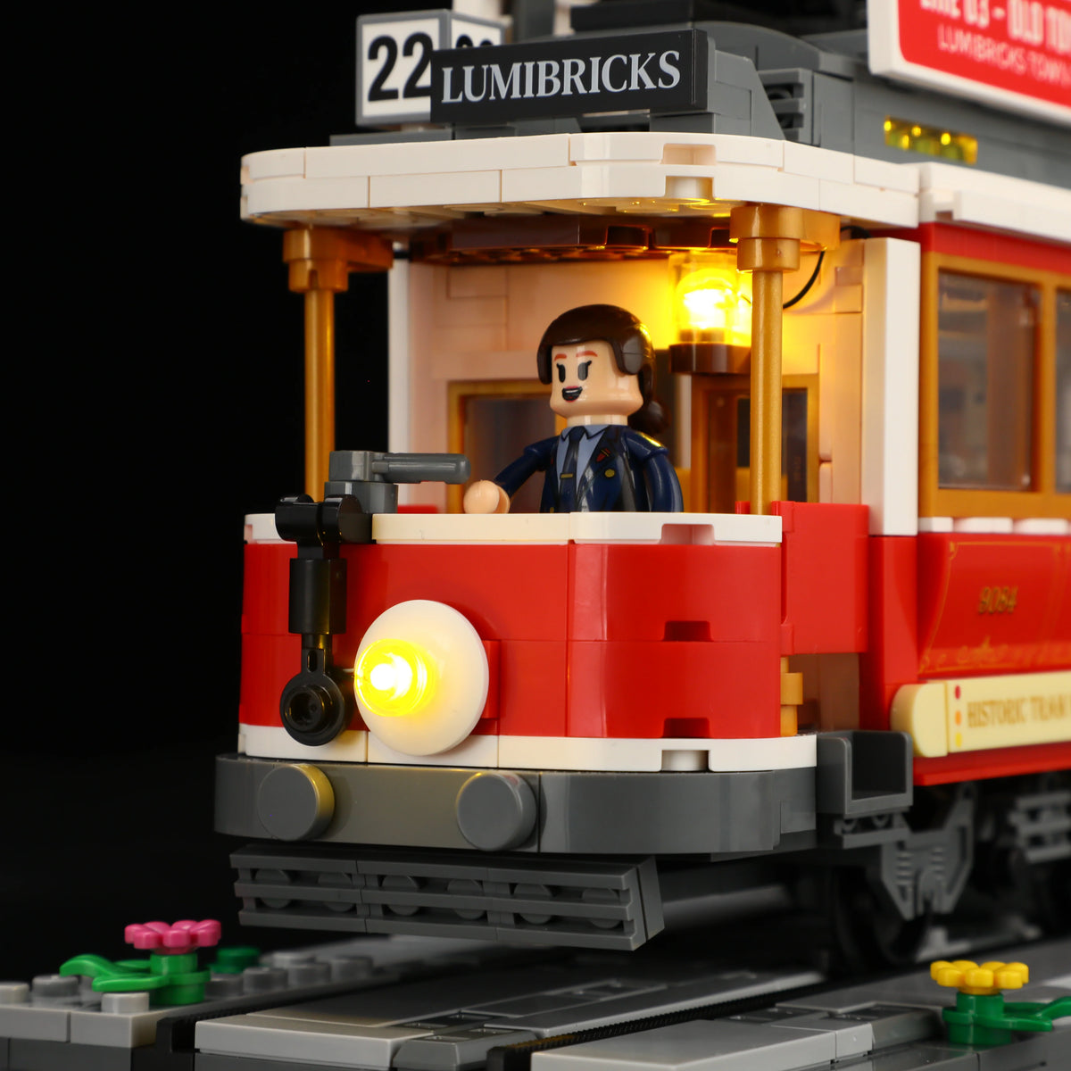 Lumibricks Heritage Tram and Station L9084-Bricking Lebanon