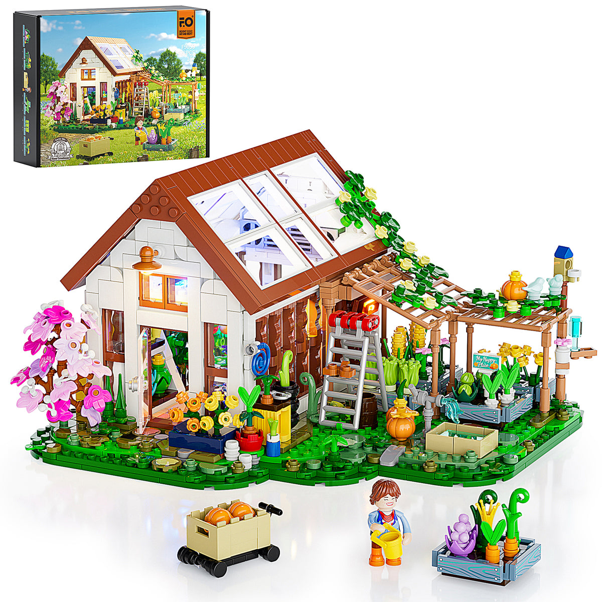 Lumibricks Home Greenhouse F9059-Bricking Lebanon