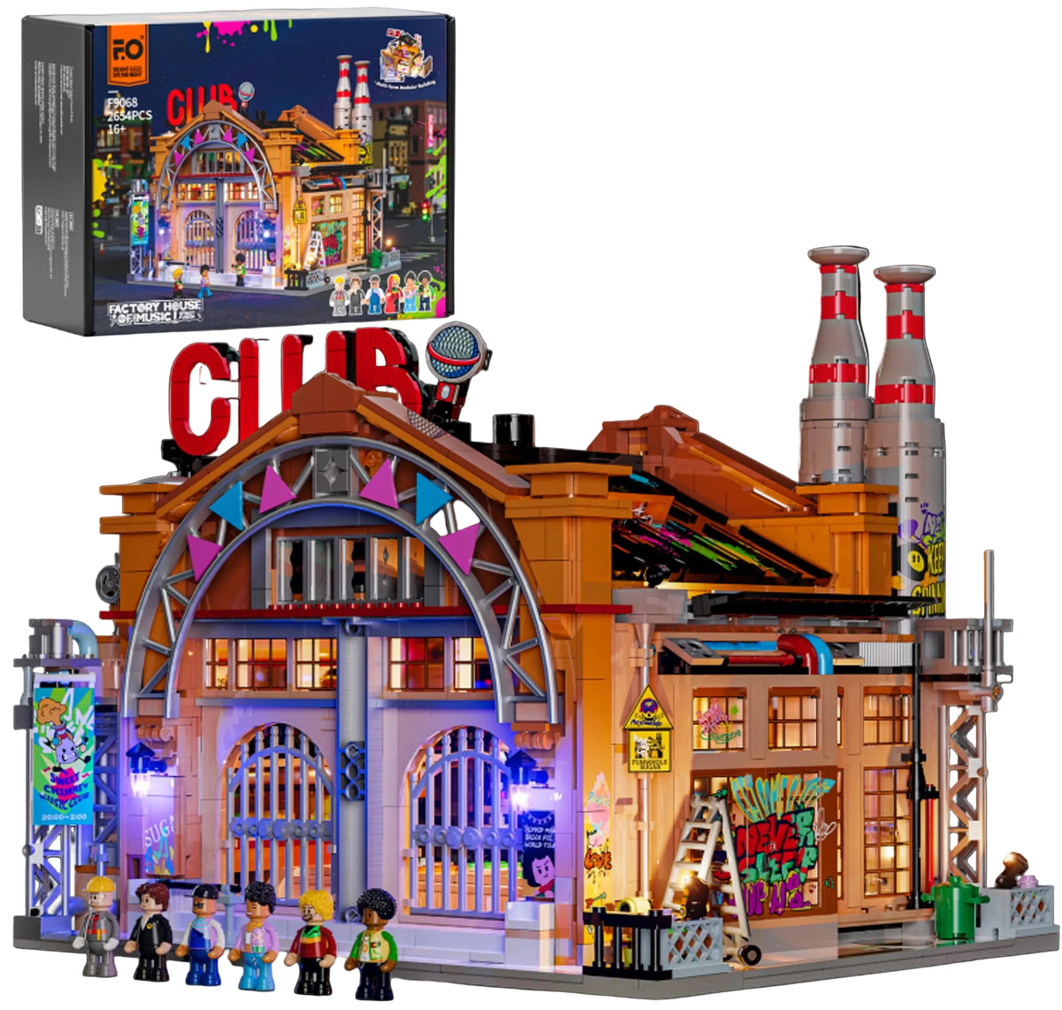 Lumibricks House of Music (Factory Club) F9068-Bricking Lebanon