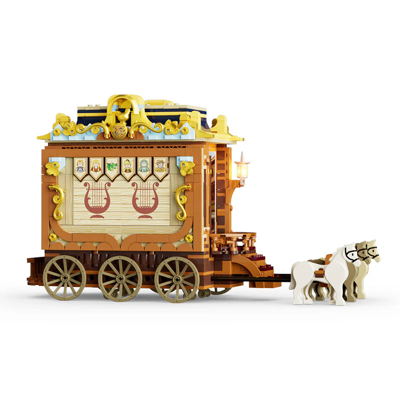 Lumibricks Medieval Troupe Carriage L9063-Bricking Lebanon