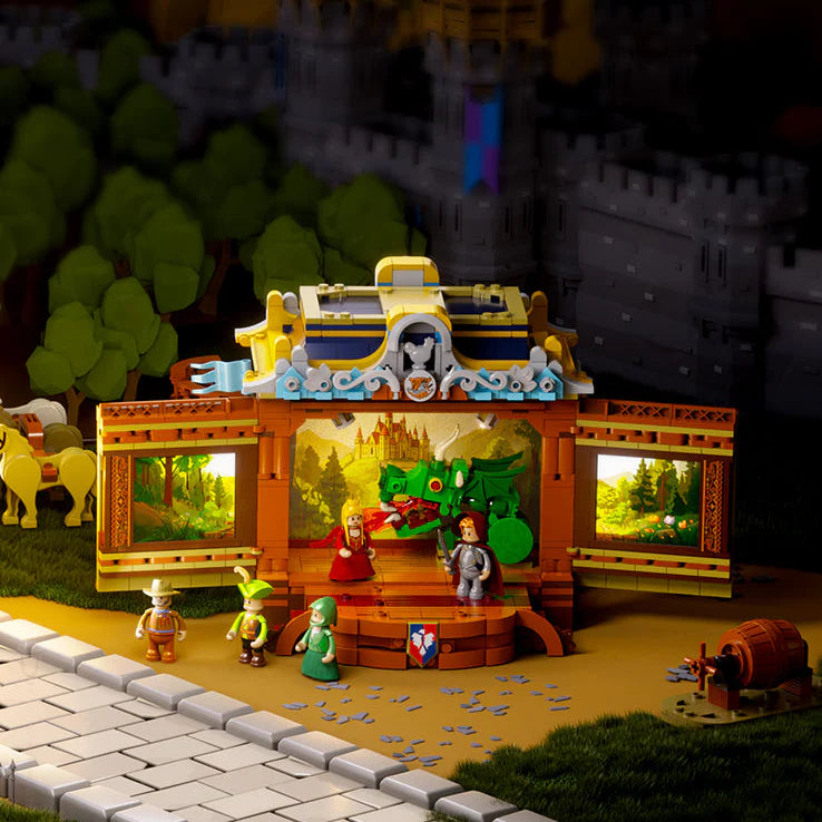 Lumibricks Medieval Troupe Carriage L9063-Bricking Lebanon