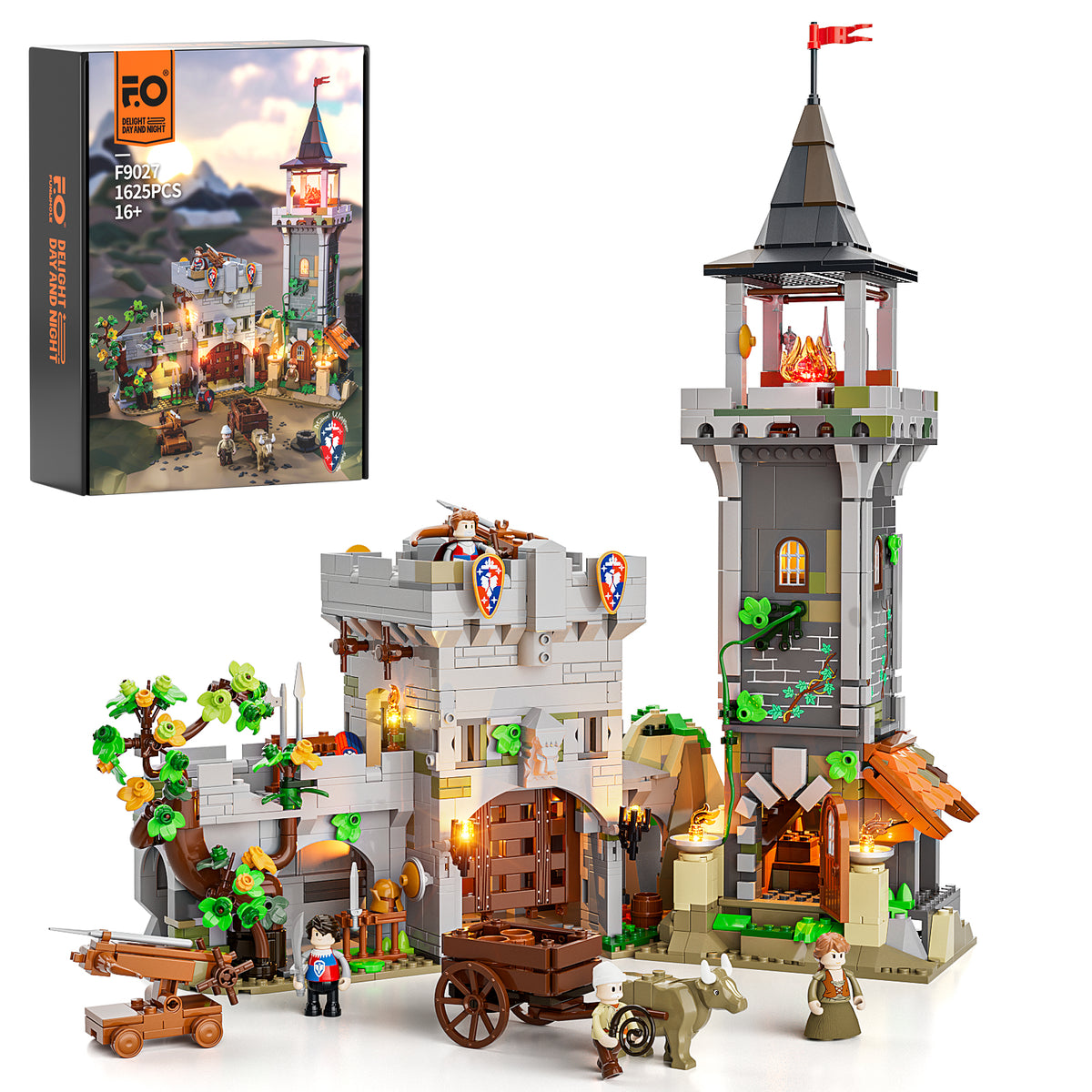 Lumibricks Medieval Watchtower F9027-Bricking Lebanon