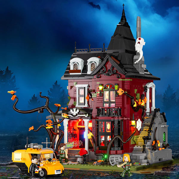 Lumibricks Midnight Haunted Mansion L9092-Bricking Lebanon