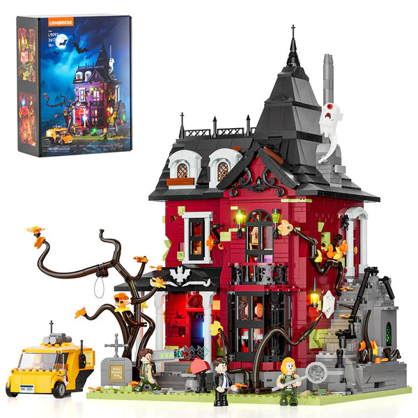 Lumibricks Midnight Haunted Mansion L9092-Bricking Lebanon